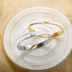 Load image into Gallery viewer, Classy Roman Numeral Bangle Bracelet and Rings
