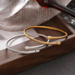 Load image into Gallery viewer, Classy Twisted Bangle Bracelet
