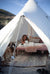 Comfortable Coast Bell Tents Luna Glamping 4m Canvas Bell Tent- LG4CBT