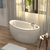 Comfortable Coast Empava 48 in. Freestanding Air Bathtub - EMPV-48JT011