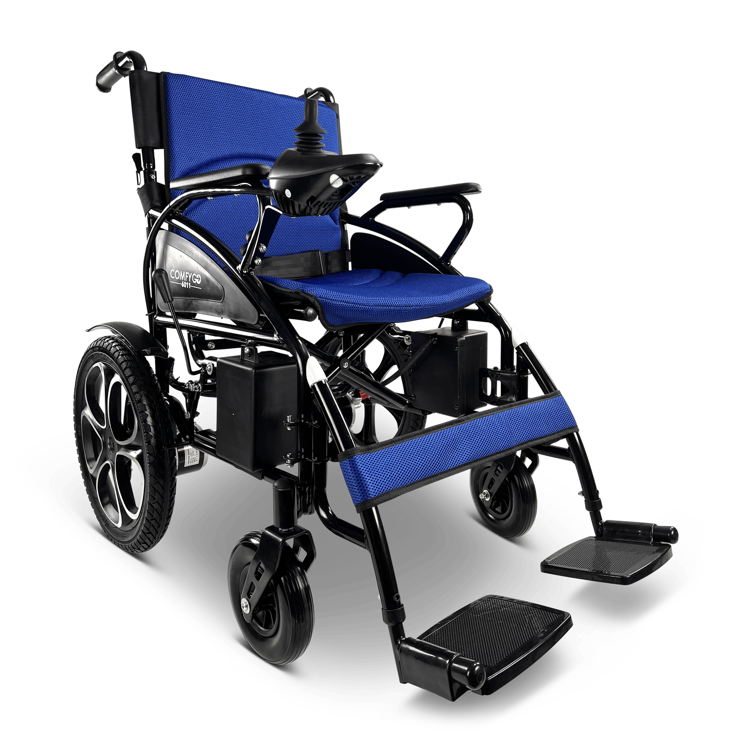 COMFYGO Power Wheelchair ComfyGo 6011 Folding Electric Travel Wheelchair - CG6011FETW