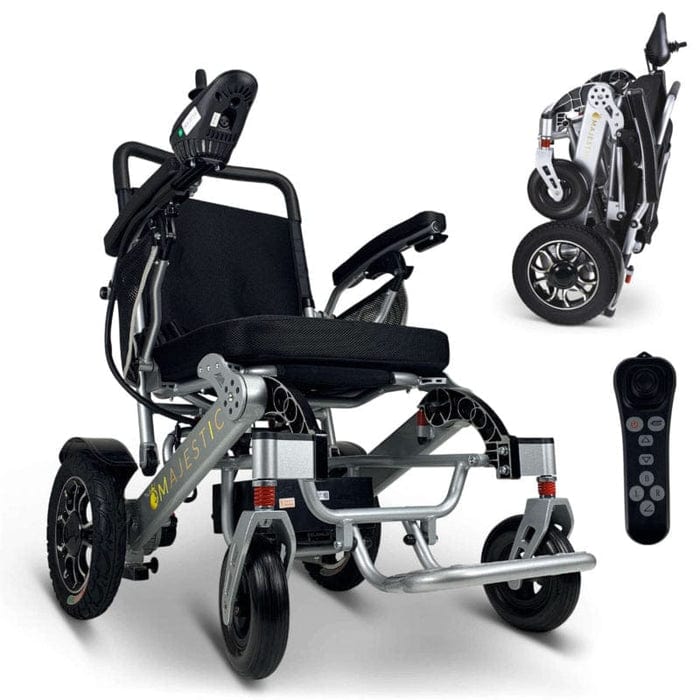 COMFYGO Power Wheelchair ComfyGo Majestic IQ-7000 Remote Controlled Electric Wheelchair With Optional Auto Fold