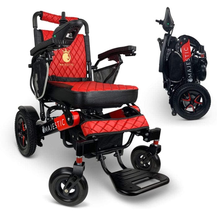 COMFYGO Power Wheelchair ComfyGo Majestic IQ-7000 Remote Controlled Electric Wheelchair With Optional Auto Fold