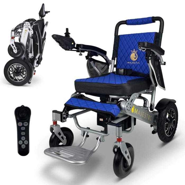 COMFYGO Power Wheelchair ComfyGo Majestic IQ-7000 Remote Controlled Electric Wheelchair With Optional Auto Fold