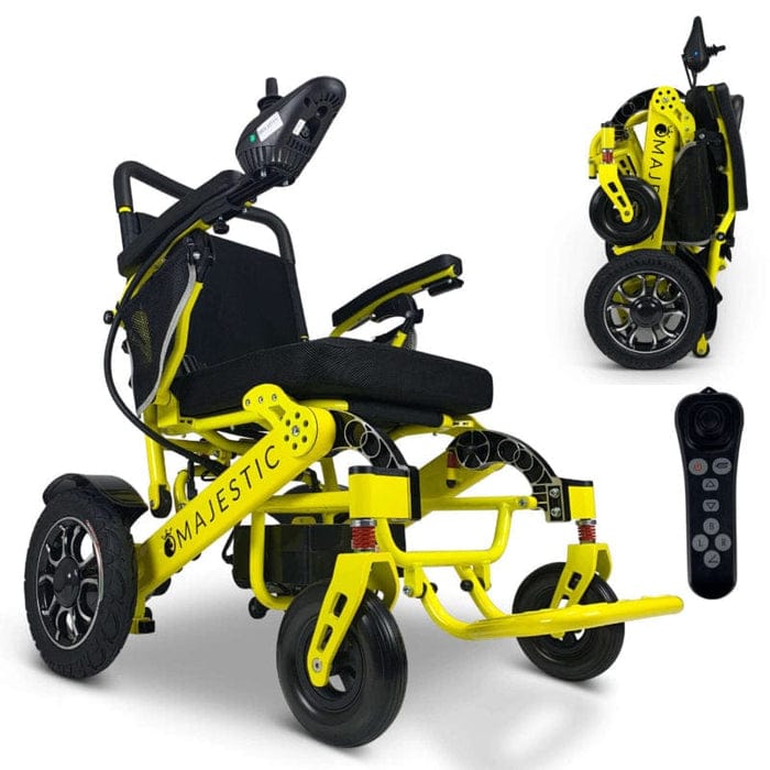 COMFYGO Power Wheelchair ComfyGo Majestic IQ-7000 Remote Controlled Electric Wheelchair With Optional Auto Fold