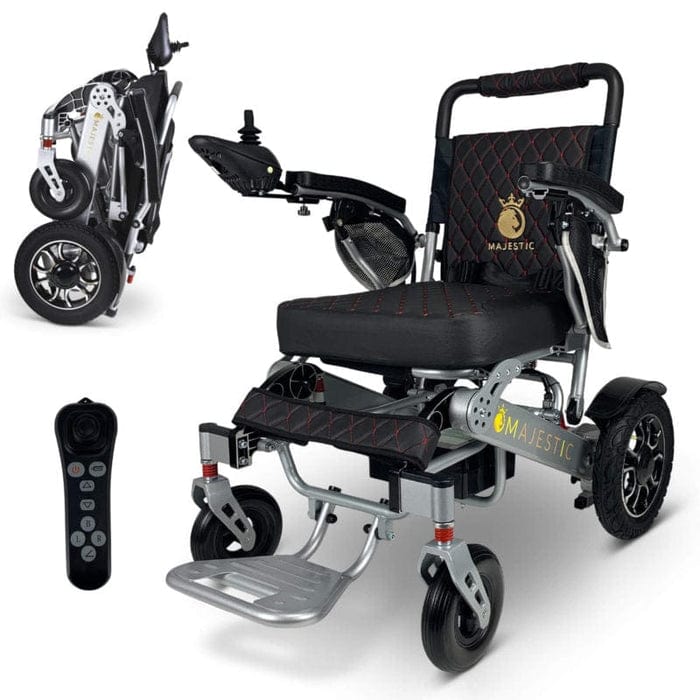 COMFYGO Power Wheelchair ComfyGo Majestic IQ-7000 Remote Controlled Electric Wheelchair With Optional Auto Fold