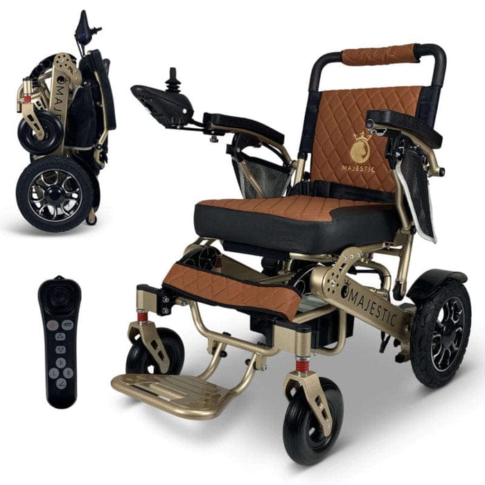 COMFYGO Power Wheelchair ComfyGo Majestic IQ-7000 Remote Controlled Electric Wheelchair With Optional Auto Fold- CGMI7RCEWWOAF