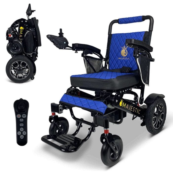 COMFYGO Power Wheelchair ComfyGo Majestic IQ-7000 Remote Controlled Electric Wheelchair With Optional Auto Fold- CGMI7RCEWWOAF