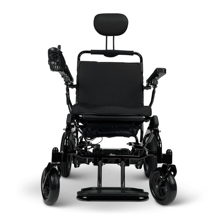 COMFYGO Power Wheelchair ComfyGo Majestic IQ-8000 Remote Controlled Folding Lightweight Electric Wheelchair- CGMI8RCFLEW