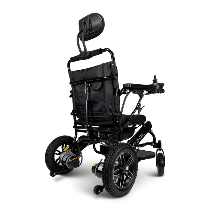 COMFYGO Power Wheelchair ComfyGo Majestic IQ-8000 Remote Controlled Folding Lightweight Electric Wheelchair- CGMI8RCFLEW