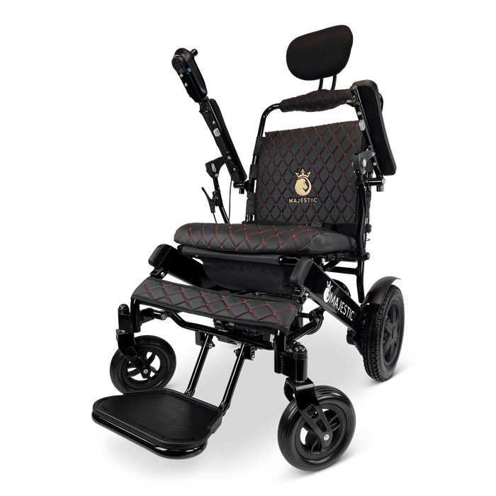 COMFYGO Power Wheelchair ComfyGo Majestic IQ-9000 Long Range Folding Electric Wheelchair With Optional Auto-Recline-CGMI9LREWWOAR