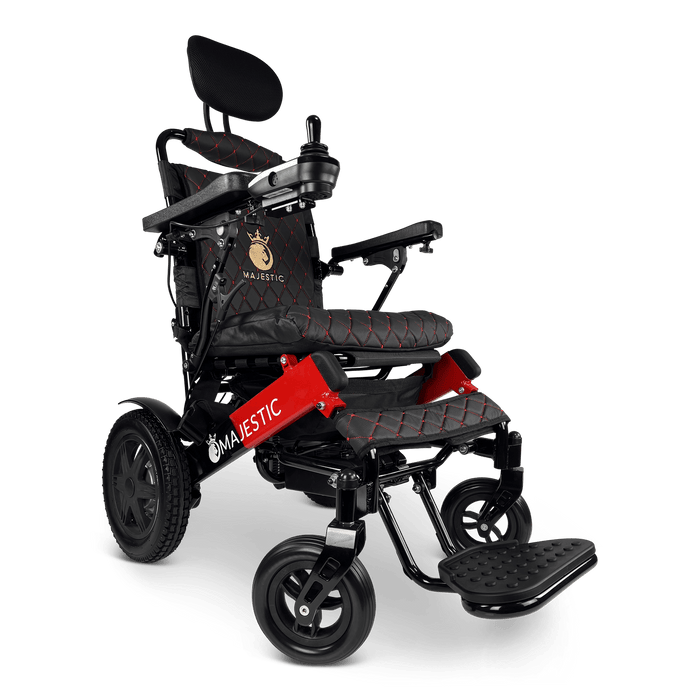 COMFYGO Power Wheelchair ComfyGo Majestic IQ-9000 Long Range Folding Electric Wheelchair With Optional Auto-Recline-CGMI9LREWWOAR