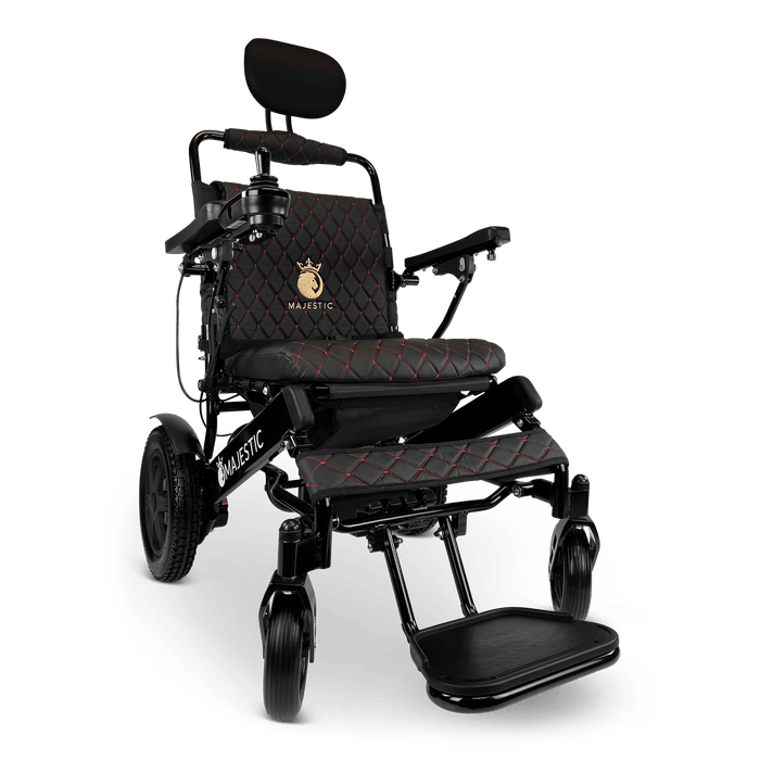 COMFYGO Power Wheelchair ComfyGo Majestic IQ-9000 Long Range Folding Electric Wheelchair With Optional Auto-Recline-CGMI9LREWWOAR