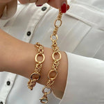 Load image into Gallery viewer, Contrasting Statement Chain Bracelet

