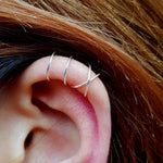 Load image into Gallery viewer, Hanan Criss Cross Ear Cuff
