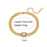 Load image into Gallery viewer, Cuban Chain Square Cut Diamond Choker and Bracelet
