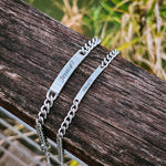 Load image into Gallery viewer, Customized Cuban Link Name Band Bracelets
