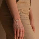 Load image into Gallery viewer, Customized Name with Birthstone Chain Bracelet
