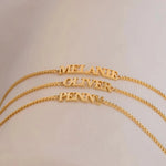 Load image into Gallery viewer, Customized Name Chain Bracelet
