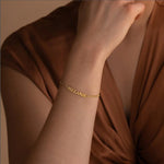 Load image into Gallery viewer, Customized Name Chain Bracelet
