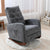 Baby Room Dark Gray Modern Rocking Chair