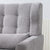 Modern Accent Chair - Stylish Chenille Armchair for Living Room, Gray Upholstered Comfort