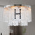 Centerpiece Round Crystal Chandelier