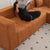 Harare 3-Seat Modular Sofa in Burnt Orange Brown