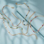 Load image into Gallery viewer, Dainty Aurora Chain Bracelets
