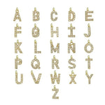 Load image into Gallery viewer, Dainty Beaded Chain Initial Necklace

