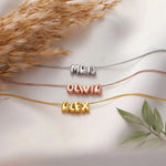 Load image into Gallery viewer, Personalized Bubble Name Necklace
