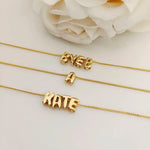 Load image into Gallery viewer, Personalized Bubble Name Necklace
