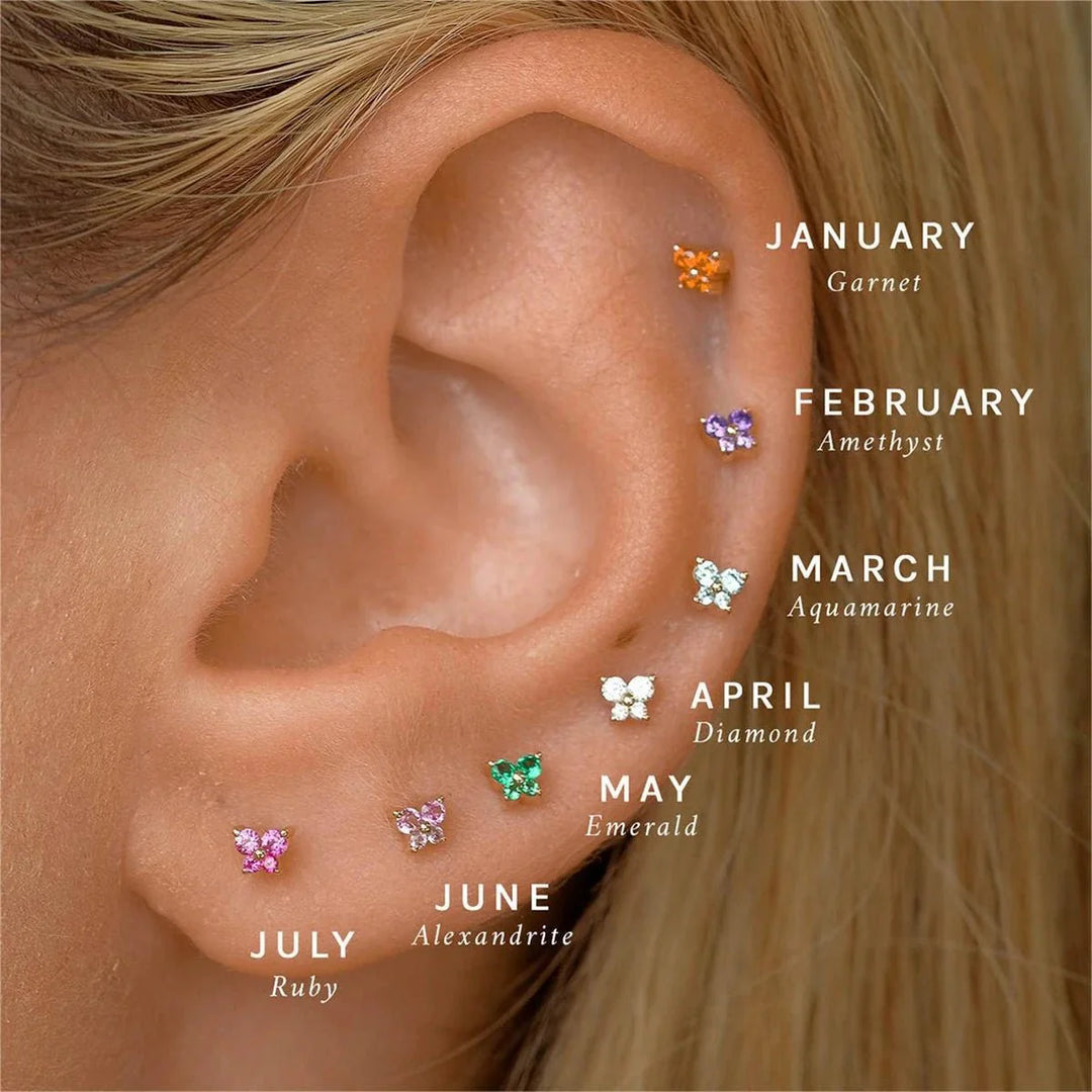The Birthright Butterfly Stud Earring