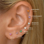 Load image into Gallery viewer, The Birthright Butterfly Stud Earring
