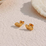 Load image into Gallery viewer, Dainty Butterfly Wings Stud Earrings
