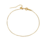 Load image into Gallery viewer, Dainty Chain Diamond Initial Bracelet
