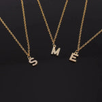 Load image into Gallery viewer, Dainty Chain Diamond Initial Bracelet
