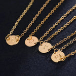 Load image into Gallery viewer, Dainty Chain Letter Initial Charm Bracelet
