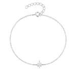 Load image into Gallery viewer, Dainty Chain North Star Bracelet

