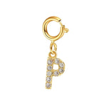 Load image into Gallery viewer, Dainty Cuban Figaro Chain Letter Initial Bracelet
