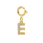 Load image into Gallery viewer, Dainty Cuban Figaro Chain Letter Initial Bracelet
