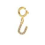 Load image into Gallery viewer, Dainty Cuban Figaro Chain Letter Initial Bracelet
