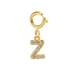 Load image into Gallery viewer, Dainty Cuban Figaro Chain Letter Initial Bracelet
