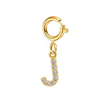 Load image into Gallery viewer, Dainty Cuban Figaro Chain Letter Initial Bracelet
