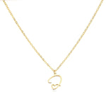 Load image into Gallery viewer, Dainty Heart Letter Initial Necklace
