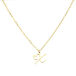 Load image into Gallery viewer, Dainty Heart Letter Initial Necklace
