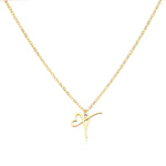 Load image into Gallery viewer, Dainty Heart Letter Initial Necklace
