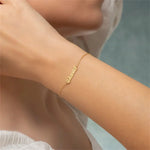 Load image into Gallery viewer, Dainty Custom Name Bracelet
