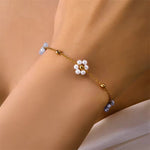 Load image into Gallery viewer, Dainty Daisy Necklace &amp; Bracelets
