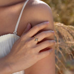 Load image into Gallery viewer, Dainty Diamond Adjustable Ring Stacks
